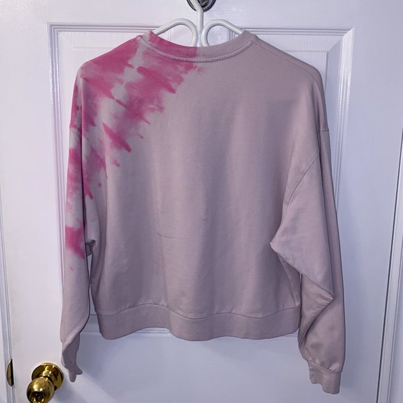 Joy Lab Bubble Gum Pink & Lilac Long Sleeved Top/Pullover Sweatshirt Size XS/S - Picture 4 of 12